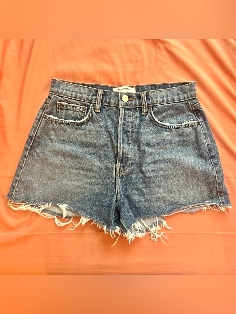 Reformation Dixie High Rise Jean Short